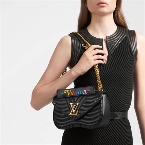 lv new wave chain bag pm|new wave chain bag mm.